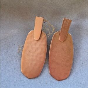 Kendra Scott Vintage Gold Statement  Earrings